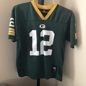 Green Bay Packers Aaron Rodgers Jersey Youth sz L